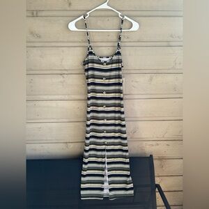 SOLD No Boundaries Button Front Dress